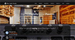 Desktop Screenshot of bluelightstudio.ca